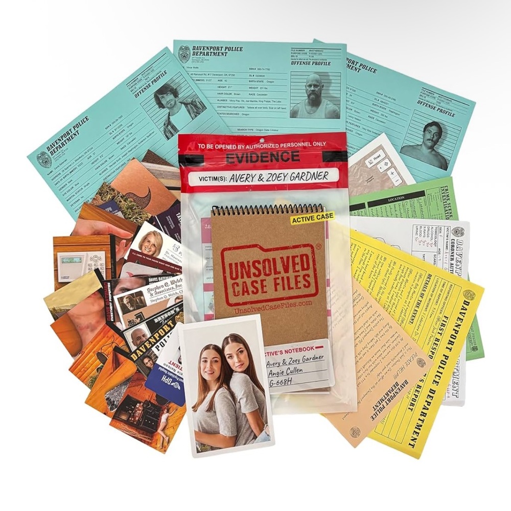 Evidence Kit — Multi-Color Interactive Home Game